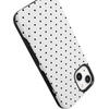 image:imageCasely iPhone 13 Case  On the Dot  White Polka Dot  Bold Protective Design  Compatible with MagSafe