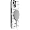 image:imageCasely iPhone 13 Case  On the Dot  White Polka Dot  Bold Protective Design  Compatible with MagSafe