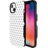 image:imageCasely iPhone 13 Case  On the Dot  White Polka Dot  Bold Protective Design  Compatible with MagSafe