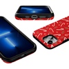 image:imageCasely iPhone 13 Case  Peppermint Kiss  Candy Cane  Bold Protective Design  MagSafe Compatible Design