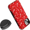 image:imageCasely iPhone 13 Case  Peppermint Kiss  Candy Cane  Bold Protective Design  MagSafe Compatible Design