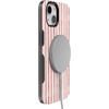 image:imageCasely iPhone 13 Case  Pretty in Pastel  Blush Stripes  Bold Protective Design  MagSafe Compatible Design