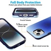 image:imageCasely iPhone 13 Case  Radiant Love  Pink Aura  Bold Protective Design  MagSafe Compatible DesignCobalt Clarity  Blue Aura