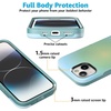 image:imageCasely iPhone 13 Case  Radiant Love  Pink Aura  Bold Protective Design  MagSafe Compatible DesignInner Glow  Green Aura