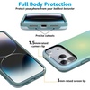 image:imageCasely iPhone 13 Case  Radiant Love  Pink Aura  Bold Protective Design  MagSafe Compatible DesignInner Glow  Green Aura