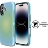 image:imageCasely iPhone 13 Case  Radiant Love  Pink Aura  Bold Protective Design  MagSafe Compatible DesignInner Glow  Green Aura