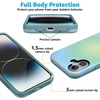 image:imageCasely iPhone 13 Case  Radiant Love  Pink Aura  Bold Protective Design  MagSafe Compatible DesignInner Glow  Green Aura