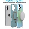image:imageCasely iPhone 13 Case  Radiant Love  Pink Aura  Bold Protective Design  MagSafe Compatible DesignInner Glow  Green Aura