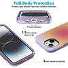 image:imageCasely iPhone 13 Case  Radiant Love  Pink Aura  Bold Protective Design  MagSafe Compatible DesignSunset Halo  Rainbow Aura