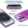 image:imageCasely iPhone 13 Case  Radiant Love  Pink Aura  Bold Protective Design  MagSafe Compatible DesignViolet Soul  Purple Aura