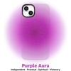 image:imageCasely iPhone 13 Case  Radiant Love  Pink Aura  Bold Protective Design  MagSafe Compatible DesignViolet Soul  Purple Aura