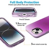 image:imageCasely iPhone 13 Case  Radiant Love  Pink Aura  Bold Protective Design  MagSafe Compatible DesignViolet Soul  Purple Aura