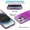 image:imageCasely iPhone 13 Case  Radiant Love  Pink Aura  Bold Protective Design  MagSafe Compatible DesignViolet Soul  Purple Aura