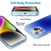 image:imageCasely iPhone 13 Case  Radiant Love  Pink Aura  Compatible with MagSafe  Classic Ultra Slim DesignCobalt Clarity  Blue Aura