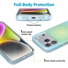 image:imageCasely iPhone 13 Case  Radiant Love  Pink Aura  Compatible with MagSafe  Classic Ultra Slim DesignInner Glow  Green Aura