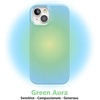 image:imageCasely iPhone 13 Case  Radiant Love  Pink Aura  Compatible with MagSafe  Classic Ultra Slim DesignInner Glow  Green Aura