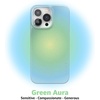 image:imageCasely iPhone 13 Case  Radiant Love  Pink Aura  Compatible with MagSafe  Classic Ultra Slim DesignInner Glow  Green Aura