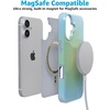 image:imageCasely iPhone 13 Case  Radiant Love  Pink Aura  Compatible with MagSafe  Classic Ultra Slim DesignInner Glow  Green Aura
