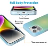 image:imageCasely iPhone 13 Case  Radiant Love  Pink Aura  Compatible with MagSafe  Classic Ultra Slim DesignInner Glow  Green Aura