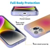 image:imageCasely iPhone 13 Case  Radiant Love  Pink Aura  Compatible with MagSafe  Classic Ultra Slim DesignSunset Halo  Rainbow Aura