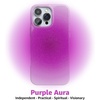 image:imageCasely iPhone 13 Case  Radiant Love  Pink Aura  Compatible with MagSafe  Classic Ultra Slim DesignViolet Soul  Purple Aura