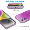 image:imageCasely iPhone 13 Case  Radiant Love  Pink Aura  Compatible with MagSafe  Classic Ultra Slim DesignViolet Soul  Purple Aura