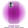 image:imageCasely iPhone 13 Case  Radiant Love  Pink Aura  Compatible with MagSafe  Classic Ultra Slim DesignViolet Soul  Purple Aura