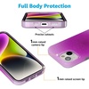 image:imageCasely iPhone 13 Case  Radiant Love  Pink Aura  Compatible with MagSafe  Classic Ultra Slim DesignViolet Soul  Purple Aura