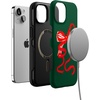 image:imageCasely iPhone 13 Case  Santas Favorite  Holiday Bow  Bold Protective Design  MagSafe Compatible Design