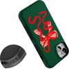 image:imageCasely iPhone 13 Case  Santas Favorite  Holiday Bow  Bold Protective Design  MagSafe Compatible Design