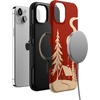 image:imageCasely iPhone 13 Case  Snowed in  Cozy Winter  Bold Protective Design  MagSafe Compatible Design