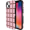 image:imageCasely iPhone 13 Case  Uptown Gridlock  Pink Checkerboard  Bold Protective Design  Compatible with MagSafe