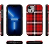 image:imageCasely iPhone 13 Mini Case  As if  Red Plaid  Bold Protective Design  MagSafe Compatible Design