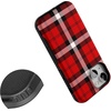 image:imageCasely iPhone 13 Mini Case  As if  Red Plaid  Bold Protective Design  MagSafe Compatible Design