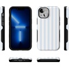 image:imageCasely iPhone 13 Mini Case  Blue Stripes  Sunday Best  Bold Protective Design  Compatible with MagSafe
