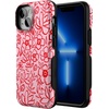 image:imageCasely iPhone 13 Mini Case  Blush Garden  Floral Doodle  Bold Protective Design  Compatible with MagSafe