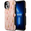 image:imageCasely iPhone 13 Mini Case  Bubblegum Forest  Christmas Tree  Bold Protective Design  MagSafe Compatible Design