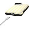 image:imageCasely iPhone 13 Mini Case  Butter Yellow Stripes  Sunday Best  Bold Protective Design  Compatible with MagSafe