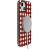 image:imageCasely iPhone 13 Mini Case  Checked Twice  Red Plaid  Bold Protective Design  MagSafe Compatible Design