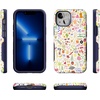 image:imageCasely iPhone 13 Mini Case  Clear Skies  Clear Shimmer  Compatible with MagSafe  Classic Ultra Slim DesignAll the Fun Things  Fun on Weekdays