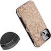 image:imageCasely iPhone 13 Mini Case  Clear Skies  Clear Shimmer  Compatible with MagSafe  Classic Ultra Slim DesignBeige Garden  Neutral Floral