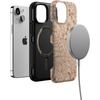image:imageCasely iPhone 13 Mini Case  Clear Skies  Clear Shimmer  Compatible with MagSafe  Classic Ultra Slim DesignBeige Garden  Neutral Floral
