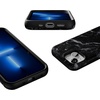 image:imageCasely iPhone 13 Mini Case  Clear Skies  Clear Shimmer  Compatible with MagSafe  Classic Ultra Slim DesignBlack Pearl  Classic Black Marble