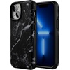 image:imageCasely iPhone 13 Mini Case  Clear Skies  Clear Shimmer  Compatible with MagSafe  Classic Ultra Slim DesignBlack Pearl  Classic Black Marble
