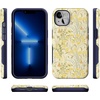 image:imageCasely iPhone 13 Mini Case  Clear Skies  Clear Shimmer  Compatible with MagSafe  Classic Ultra Slim DesignBoho Blooms  Golden Floral