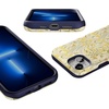 image:imageCasely iPhone 13 Mini Case  Clear Skies  Clear Shimmer  Compatible with MagSafe  Classic Ultra Slim DesignBoho Blooms  Golden Floral