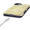 image:imageCasely iPhone 13 Mini Case  Clear Skies  Clear Shimmer  Compatible with MagSafe  Classic Ultra Slim DesignBoho Blooms  Golden Floral