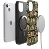 image:imageCasely iPhone 13 Mini Case  Clear Skies  Clear Shimmer  Compatible with MagSafe  Classic Ultra Slim DesignBook Nook  Floral Library