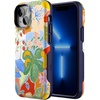 image:imageCasely iPhone 13 Mini Case  Clear Skies  Clear Shimmer  Compatible with MagSafe  Classic Ultra Slim DesignBotanical Blooms  Floral Patchwork