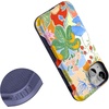 image:imageCasely iPhone 13 Mini Case  Clear Skies  Clear Shimmer  Compatible with MagSafe  Classic Ultra Slim DesignBotanical Blooms  Floral Patchwork